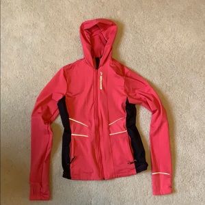 Brooks Pink Running Jacket Size XS